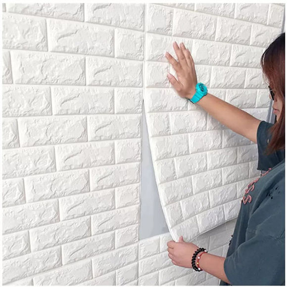 Waterproof Wall Sheet 70×77cm – Self-Adhesive Wallpaper for Room & Office Décor