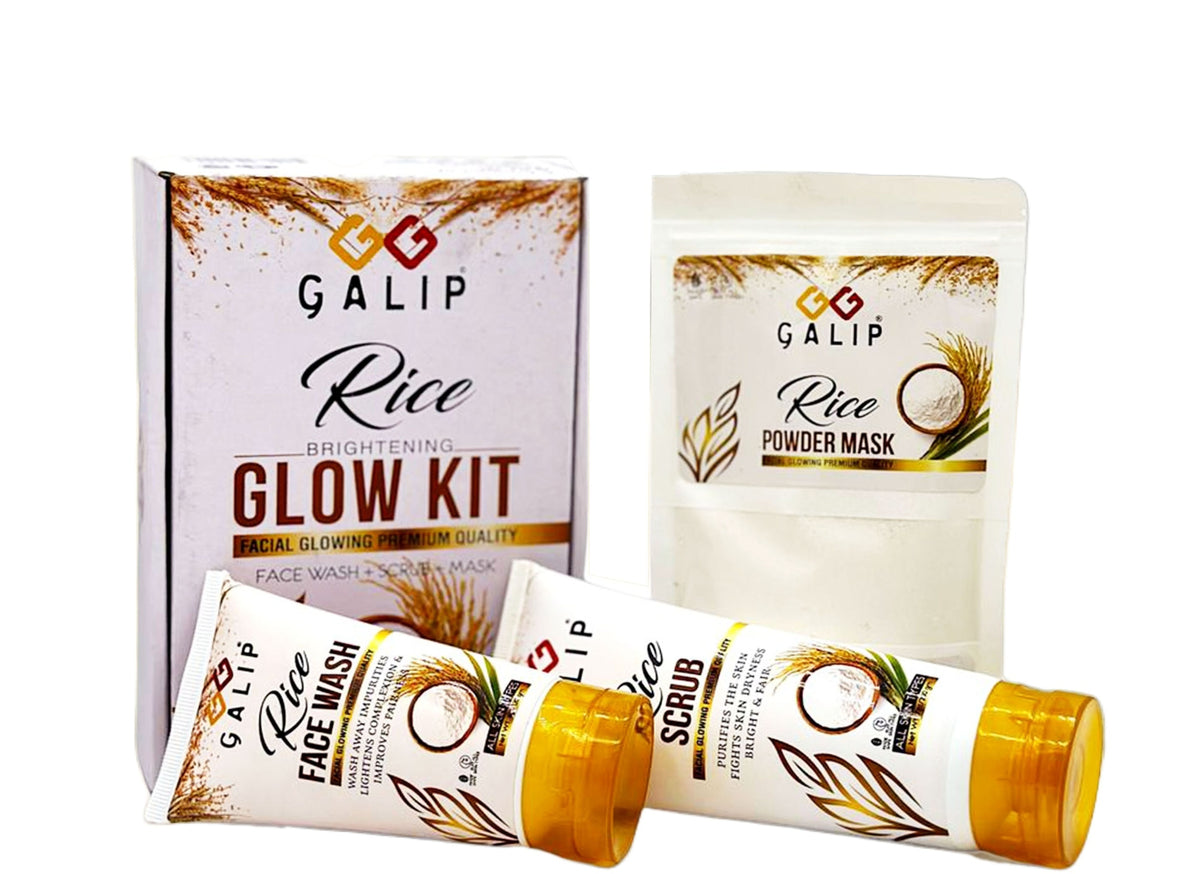 Galip Rice Glow Kit Korean Glow Mask Korean Glow Kit Best Quality Skin Care Kit Beauty Kit