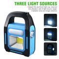 Hurry Bolt Work Light – Portable Rechargeable LED Work Lamp With Super Bright Illumination For Garage, Outdoor, Emergency, And Job Site Use