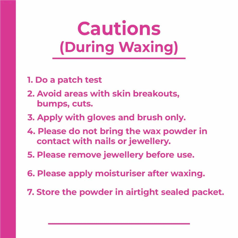 Meeoow Club 10 Min Painless Body Wax Orange Hair Removal Powder for Women
