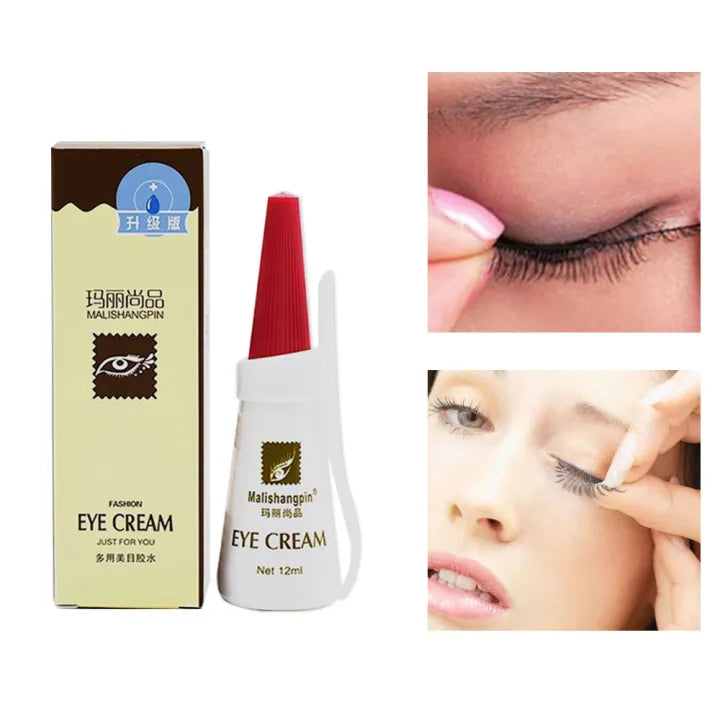 Clear Eyelash Glue Waterproof Lash Glue Mink Eyelashes Glue Eye Lash Adhesive Eye Cream