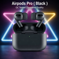 Apple Airpods Black Special Edition 2Nd Generation With Active Noise Cancellation Seamless Wireless Audio With Box