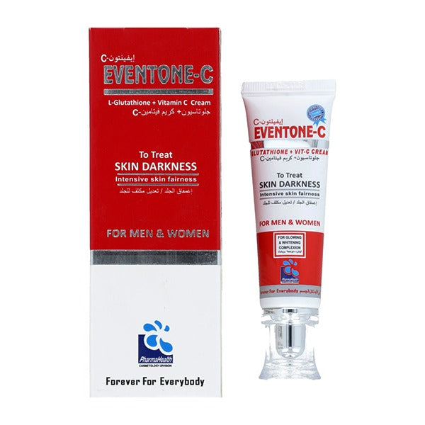 Eventone-C Cream with L-Glutathione & Vitamin C | Advanced Skin Brightening & Anti-Pigmentation Cream for Even, Radiant Skin