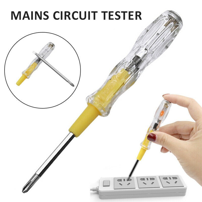 2Pcs Screwdriver Tester Set | Durable, High Quality | Low Voltage | Sharp Tip & Unbreakable Handle