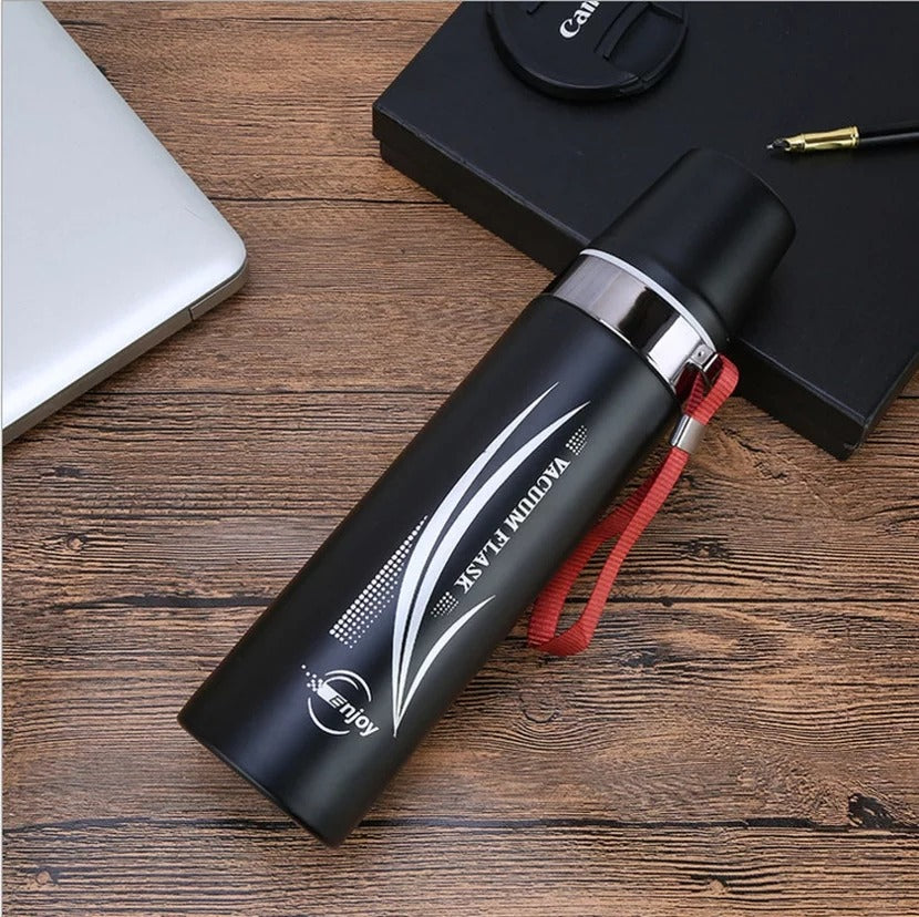 Business Affairs Fashion 750 Ml Stainless Steel Vacuum Flasks - Drinkware Product Designed For Hydration And Daily Beverage Routine (Random Color)