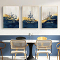 Set of 3 Premium Wall Art Photo Tiles – Modern Home Decor Sets 8x11