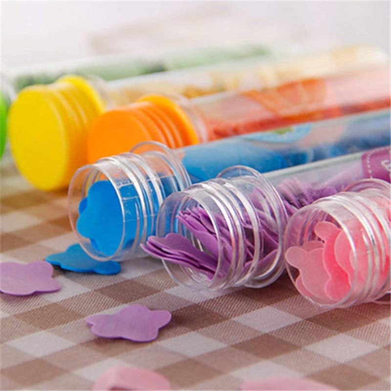 Portable Mini Paper Soap Sheets in Travel Tubes – Scented Disposable Hand Wash Flakes