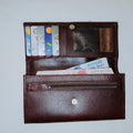 Womens Leather Clutch Elegant Design Premium Quality Smooth Finish Easy Carry