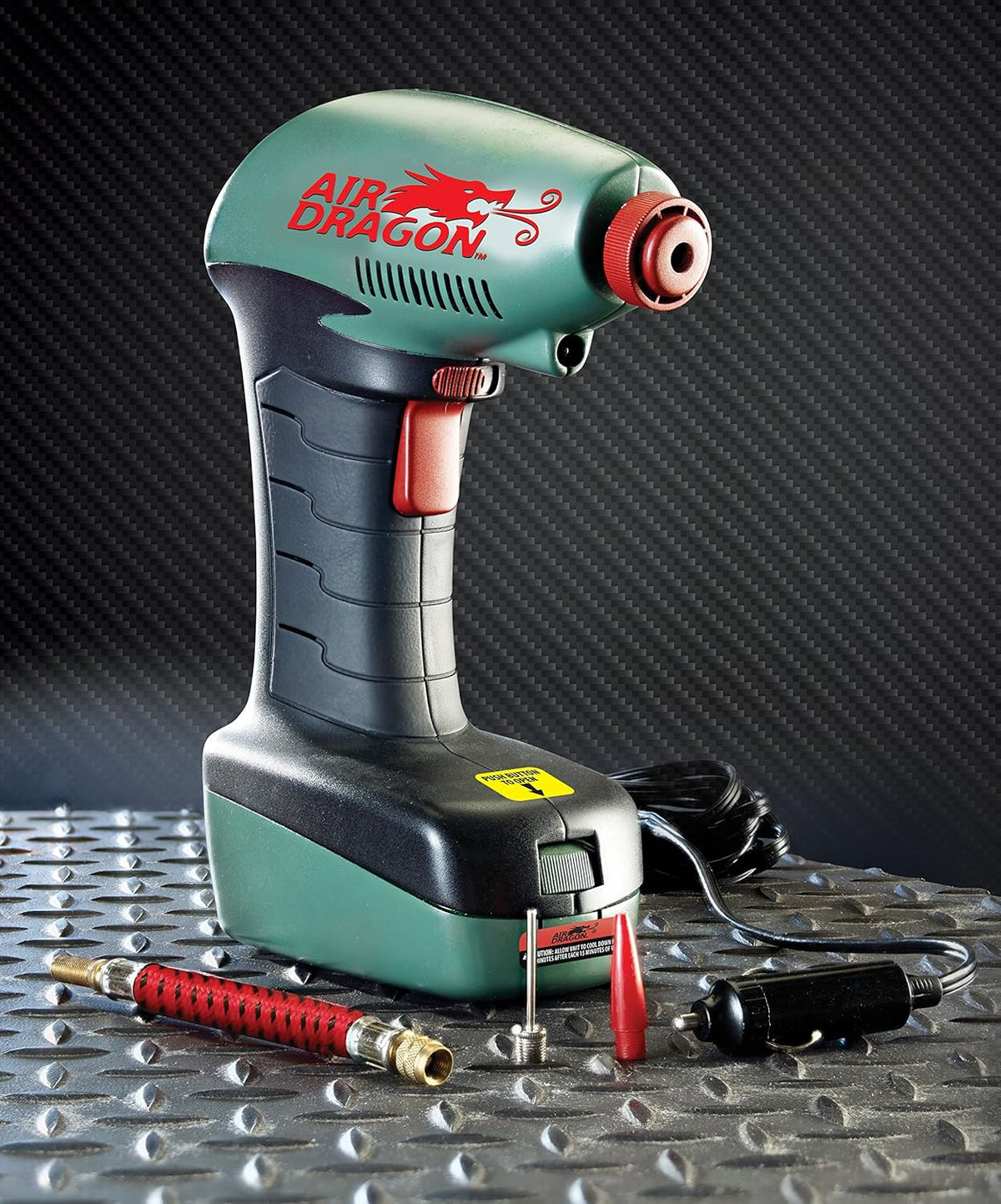 Air Dragon Portable Air Compressor Build In Light Great For Sport Ball Pool Toys Air Mattresses