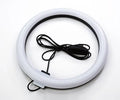 Portable Clip-On Selfie Ring Light with 36 LED Bulbs | 3 Brightness Levels | Rechargeable Fill Light for Phones | Without Stand