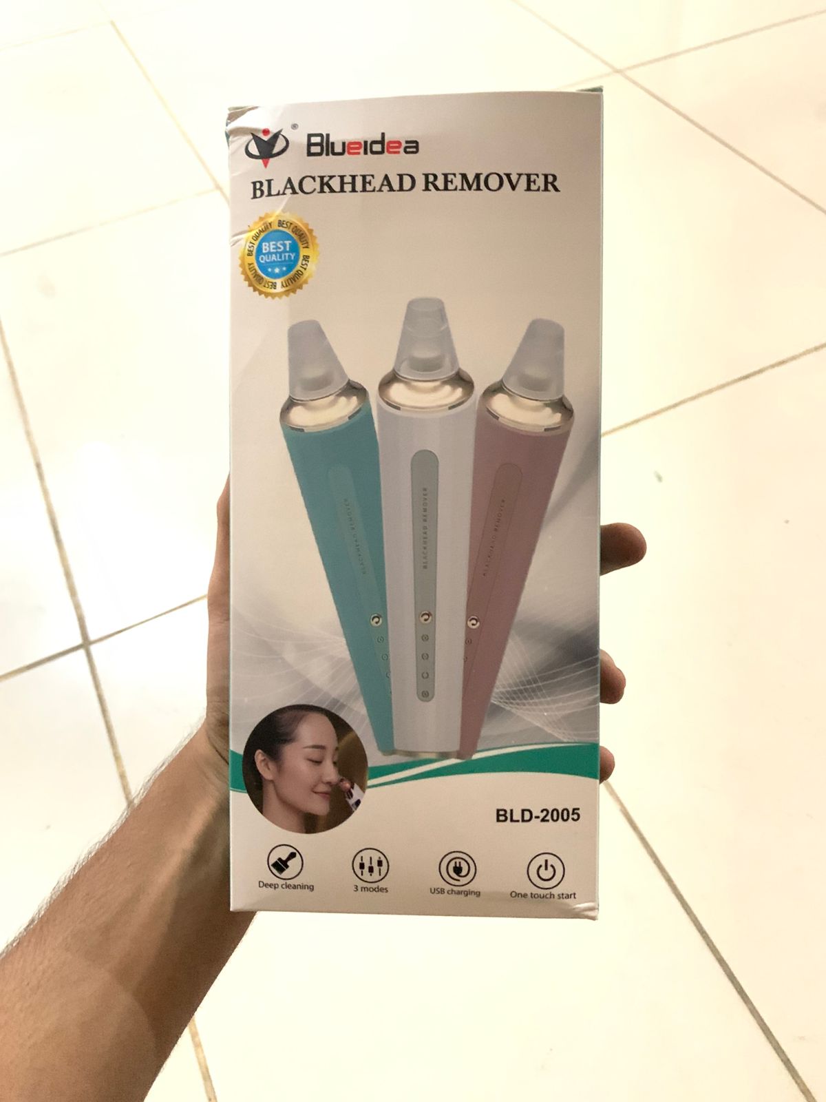 Vacuum Blackhead Remover | Electric Facial Cleanser & Pore Cleaner | Rechargeable Suction Tool for Deep Skin Cleansing
