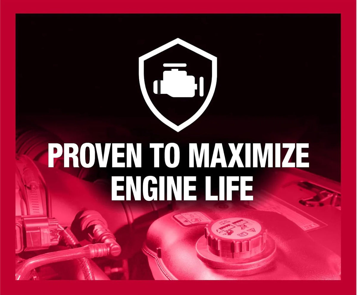 THREE GUYS Antifreeze Coolant Red – Long Life OAT Radiator Coolant | Ready-to-Use Engine Coolant | Rust & Overheat Protection for Modern Cars & SUVs (1000) ML