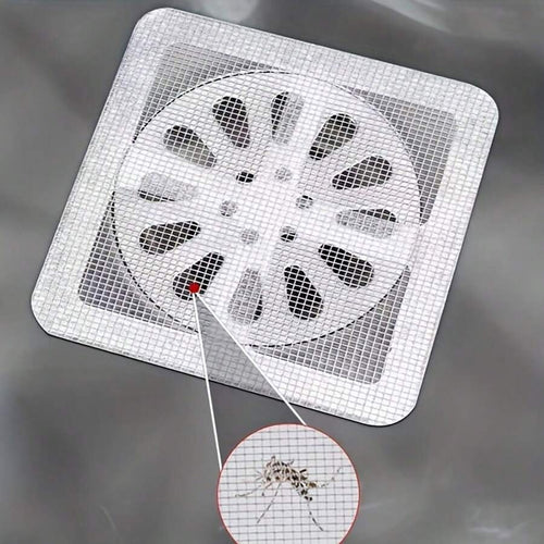 10 Pcs Multifunctional Net Sticker Drainer Net For Bathroom - Kitchen Etc
