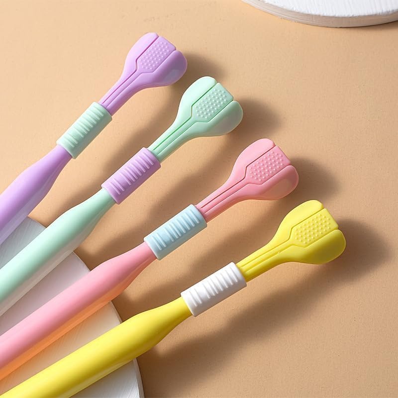Three-Sided Deep Cleaning Toothbrush