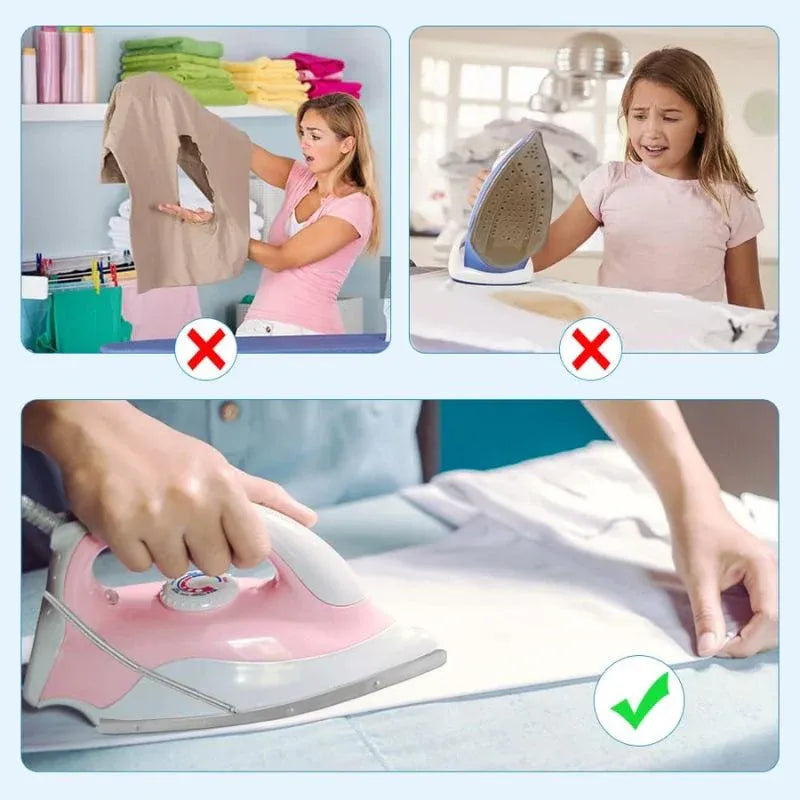 Iron Cover Protector – Non-Stick, Heat-Resistant Ironing Shoe for Clothes Protection, Prevents Scorch Marks & Ensures Smooth Ironing