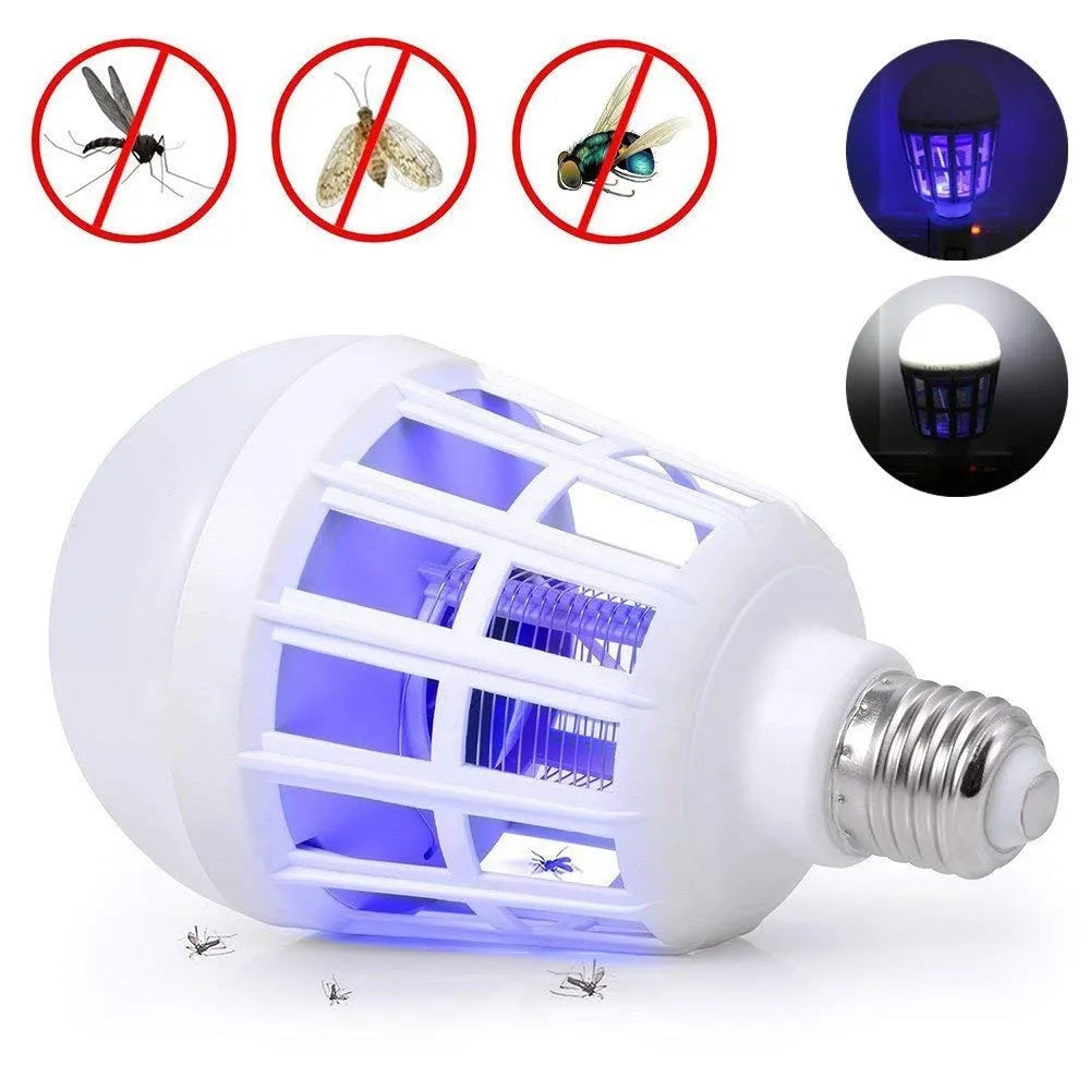 Mosquito Killer Bulb – 2-in-1 UV Mosquito Killer & Energy-Saving LED Light