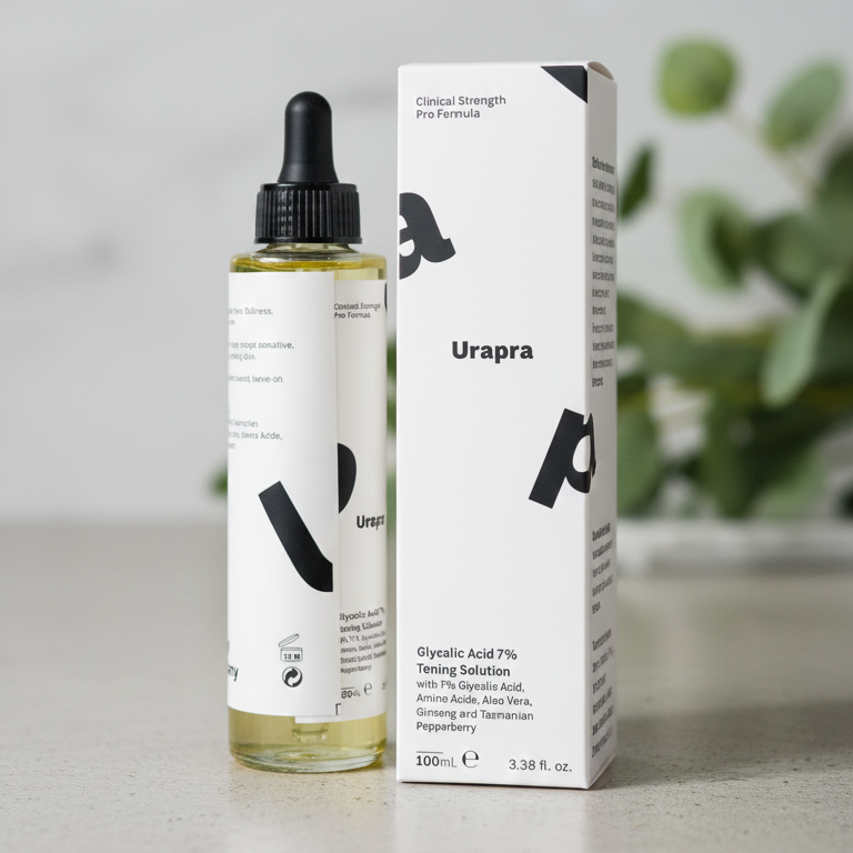 Urapra Glycolic Acid 7% Toning Solution – Brighten & Refine Skin