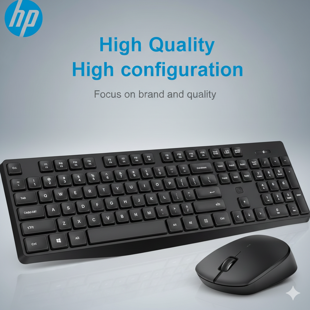 Hp Wireless Keyboard Mouse Combo Cs 700 High Copy