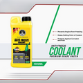 THREE GUYS Antifreeze Coolant Green – Long Life Ready-to-Use Coolant | IAT Formula | Radiator Coolant for Car, SUV & Bike Engines | Rust & Freeze Protection | 1L