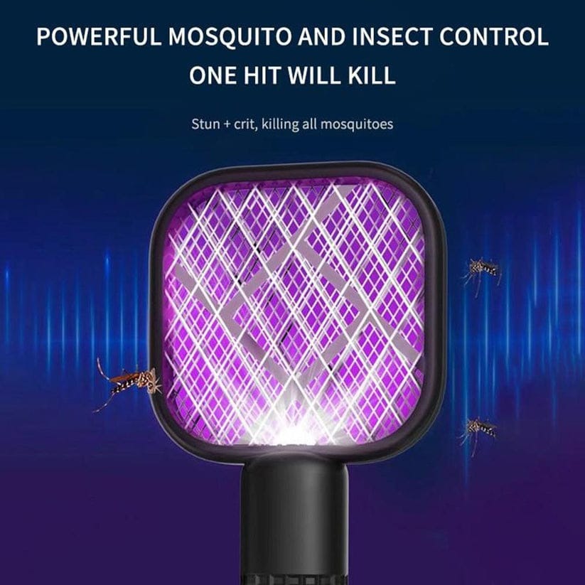 Electric Mini USB Mosquito Killer Racquet Lamp Wireless Night Bulb Effective Insect Catcher