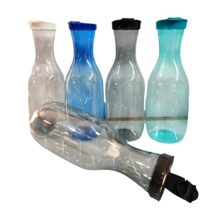 Water Bottle For Drinking / Water Bottel For Fridge Transparent Water Bottle (Random Color) 1700 ml - pack of 1