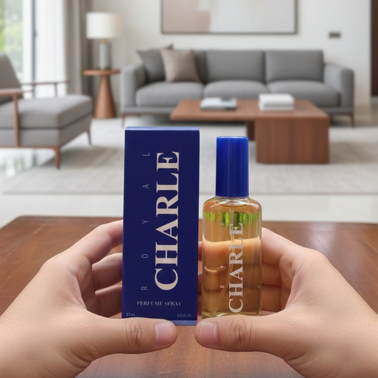 Charle Thailand Original Perfume – 22ml Long-Lasting Fragrance, Compact Bottle for Daily Wear & Travel
