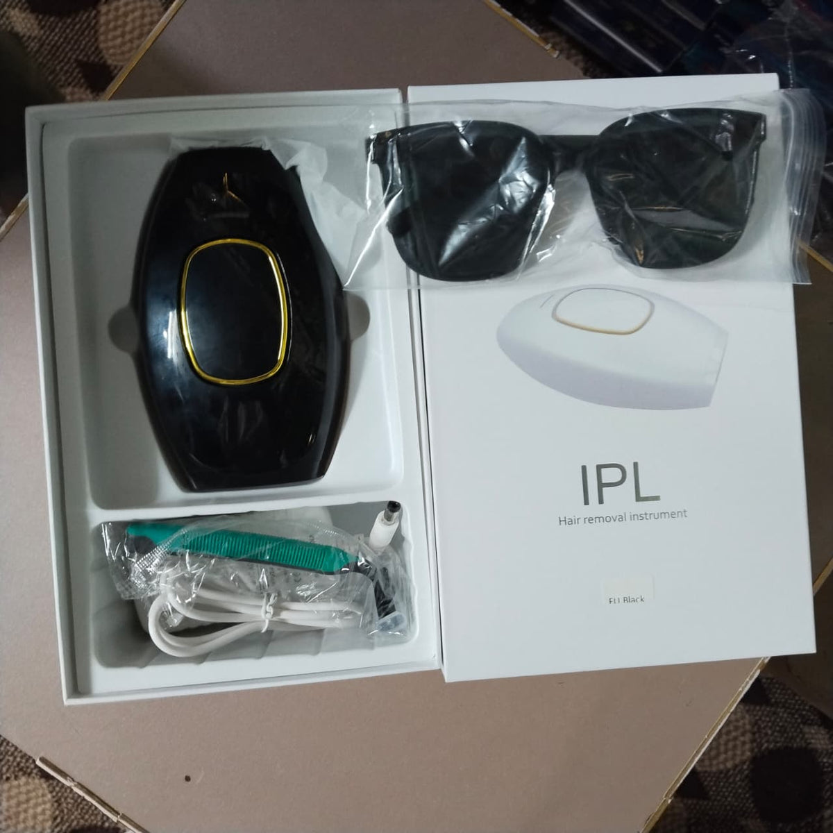 IPL Hair Removal Device – Portable IPL Hair Removal Instrument for Home Use (Random Color)