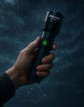 Rl 2308 High Power Rechargeable Led Flashlight Long Range Durable Energy Efficient