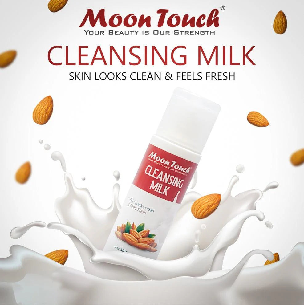 Almond Cleansing Milk 100Ml Skin Looks Clean And Feels Fresh