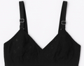 Cotton Sada Bra Pack of 3 – Mehroon, Black &amp; Skin Color | Comfortable 3 Hook Non-Padded Bra for Women - 32