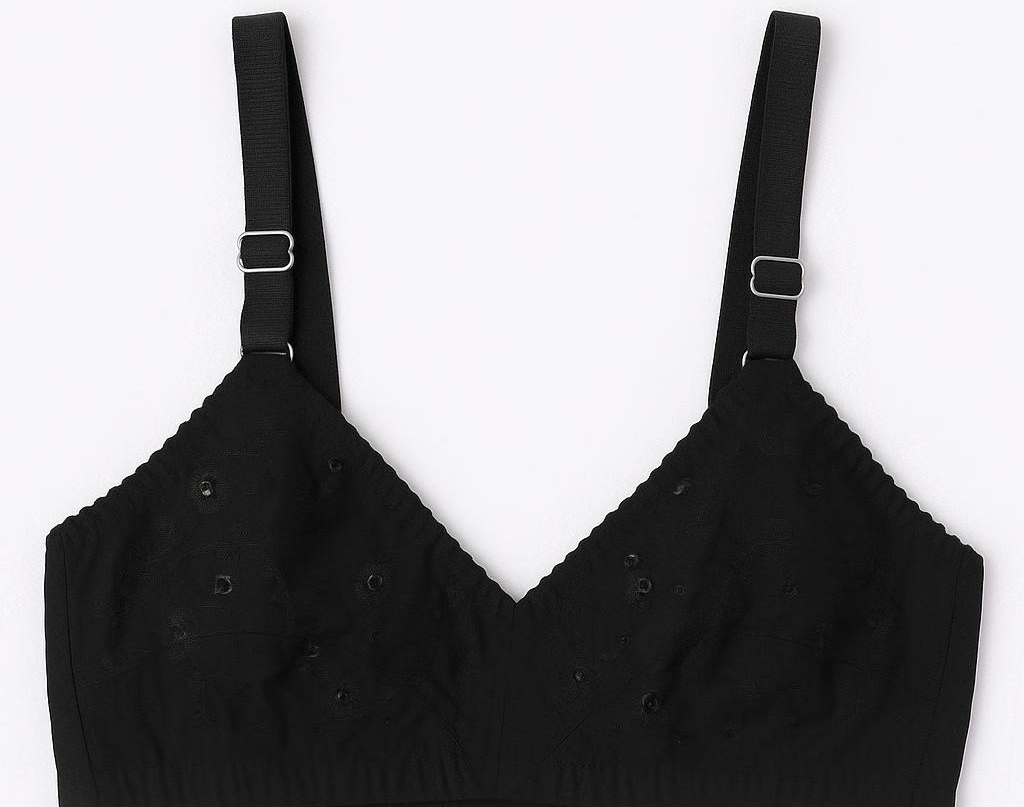 Cotton Sada Bra Pack of 3 – Mehroon, Black &amp; Skin Color | Comfortable 3 Hook Non-Padded Bra for Women - 32