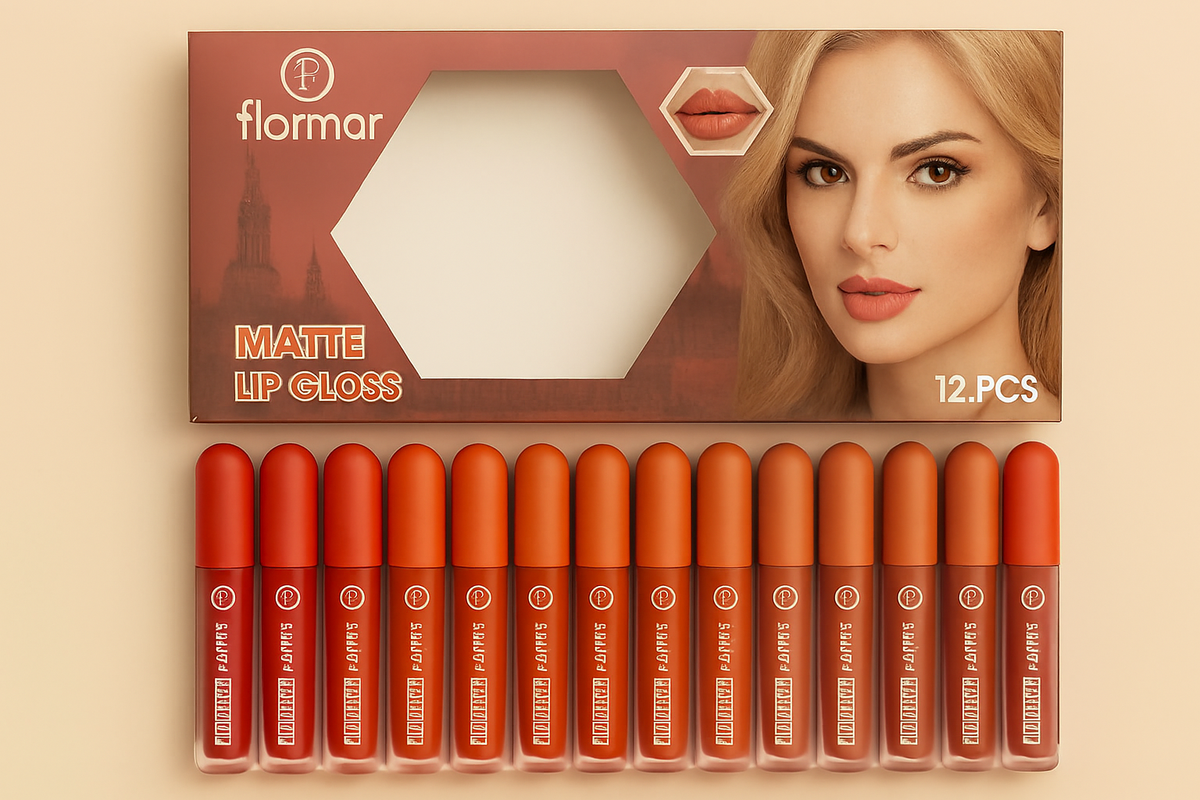 Nude Shades High Pigmented Lipgloss Set Of 6 Amp 12 Creamy Long Lasting Glosses Moisturizing Smooth Finish Amp Everyday Wear
