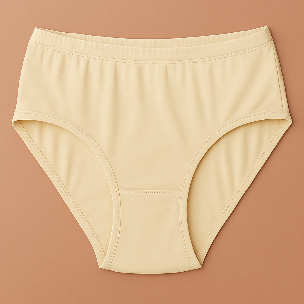 Malai Soft Fabric Underwear for Women – High Quality, Comfortable &amp; Lightweight Everyday Panty in Skin Color, Sizes S, M, L - Small