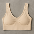 Ladies Air Bra Soft Jersey Fabric Plain Non Padded Design Comfortable Lightweight Everyday Wear Lingerie In Skin Color Stretchable Size