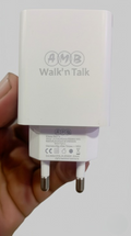 Amb Walkn Talk 22 5W Super Fast Charger Nm 18 Quick Charge Smart Power Delivery Adapter With Built In Safety System Fcc Ce Rohs Certified