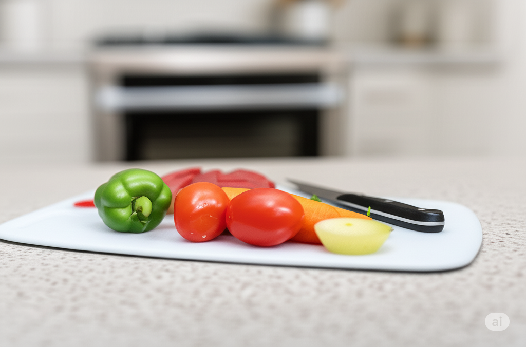 Plastic Chopping Board Small Size Chopping Board Cutting Board Ideal For Food Prep Chopping Board For Kitchen