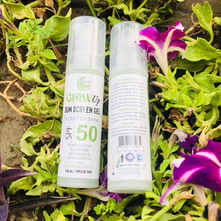 Glow Up Sunscreen Gel 50Ml