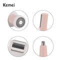 Kemei 4 In 1 Rechargeable Hair Remover Shaver Ladies Epilator Km 3024 Random Color 2706088
