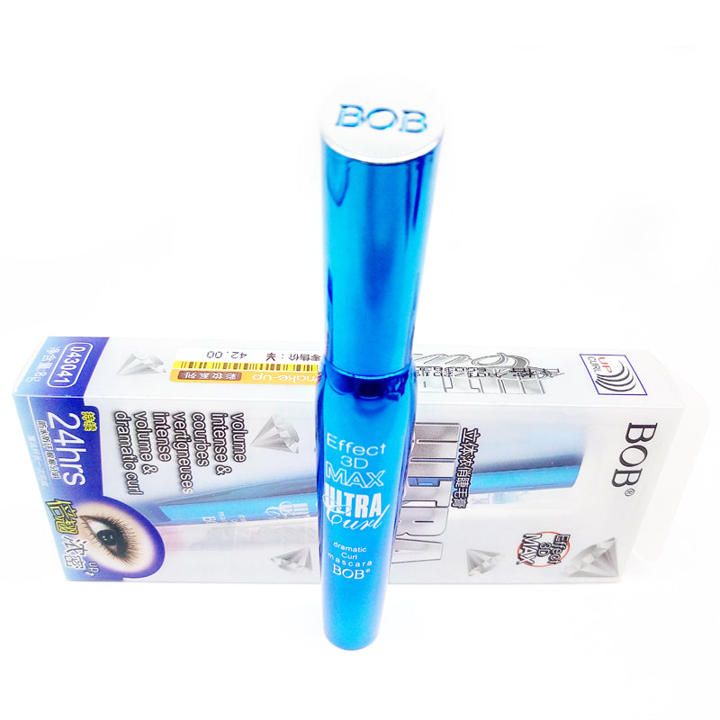 Bob 3D Effect Ultra Curl Eye Mascara Waterproof Long Lasting Eyelash Lengthening Thick Curling Best Quality Mascara Black