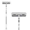 Rotatable Glass Wiper With Bendable Head Double Sided Squeegee For Window Bathroom Amp Floor Cleaning