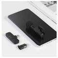 K9 Dual Microphone Mic Plug Amp Play Usb Type C Amp Ios Wireless Lavalier Microphone Auto Sync Noise Reduction No App Or Bluetooth Needed Dual Mic