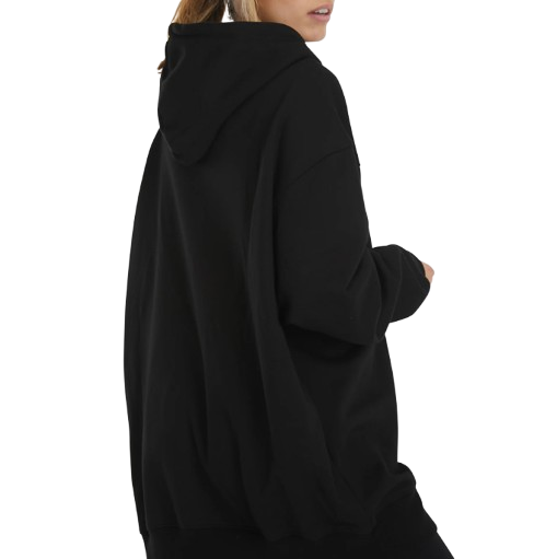 Eagle Logo Black Premium Quality Hoodie For Men &amp; Women - S