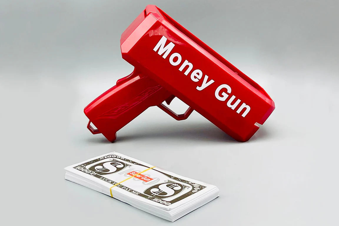Rain Money Gun_ Paper Playing Spray Money Toy Gun_ Prop Money Gun 3