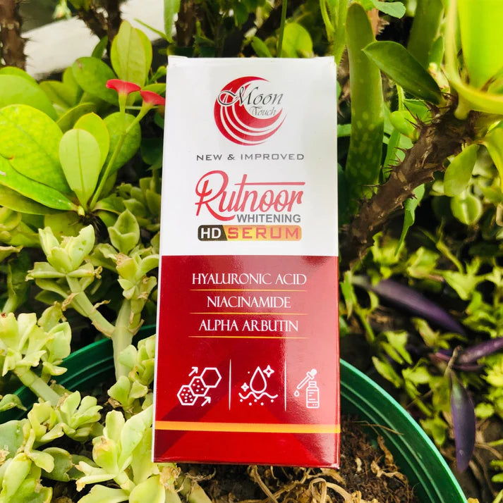 Rutnoor Whitening Serum Enhanced Glow Brightened Complexion 20Ml
