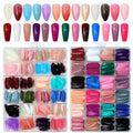 144 Pcs Colorful Nails Box Abs Plastic Nail Shaper Set Random Color