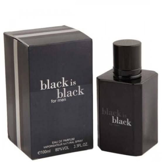 Black Is Black Perfume For Men Best Quality Perfume For Men Eau De Parfum 100Ml 80 Vol 33Floz