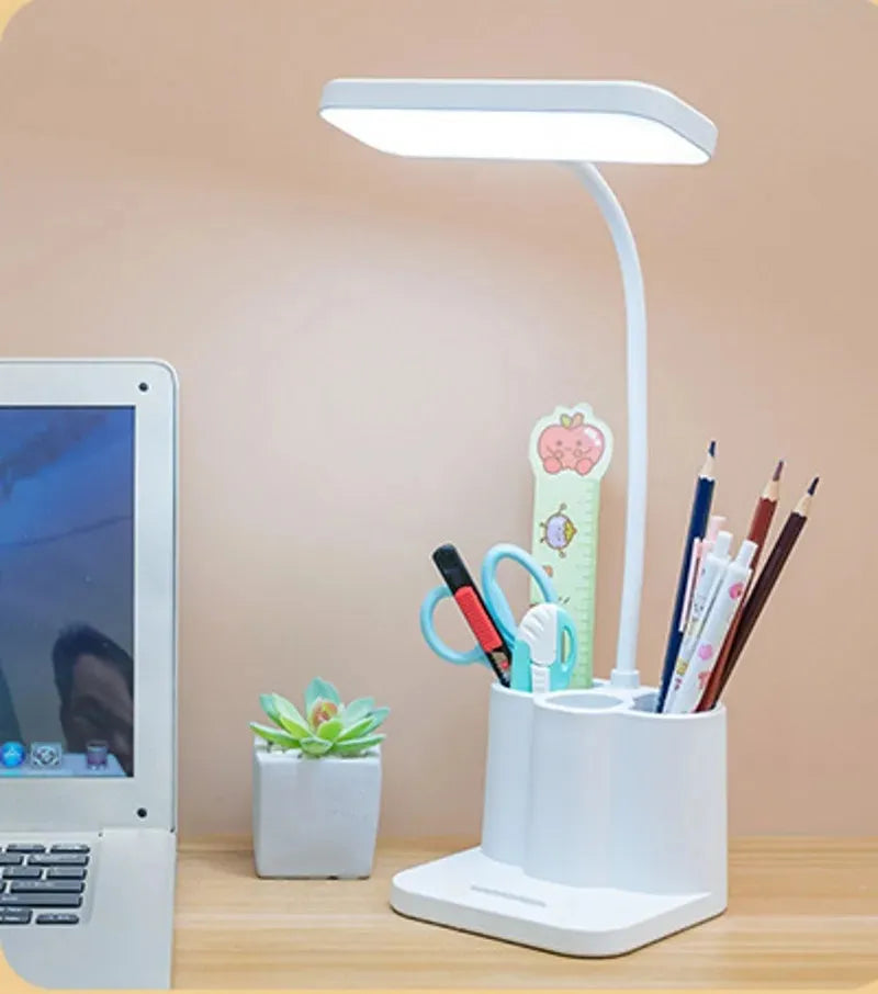 Led Learning Dormitory Bedroom Bedside Reading Night Light Table Lamp Qp 2209 B