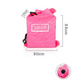 Eco Friendly Roll Up Reusable Polyester Foldable Grocery Bag Shopping Bag Random Color