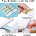 Pack Of 03 Toilet Seat Lifter Handle For Home Office Hotel Random Color