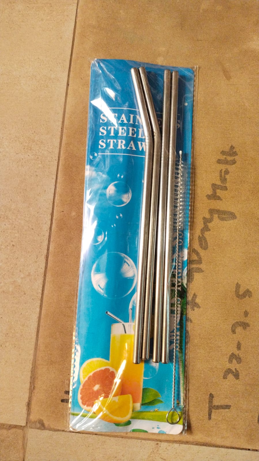 Tainless Steel Straw 5 Pcs Pack